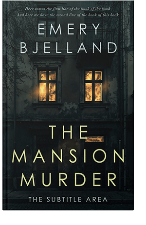 Pre Made Book Cover Aztec