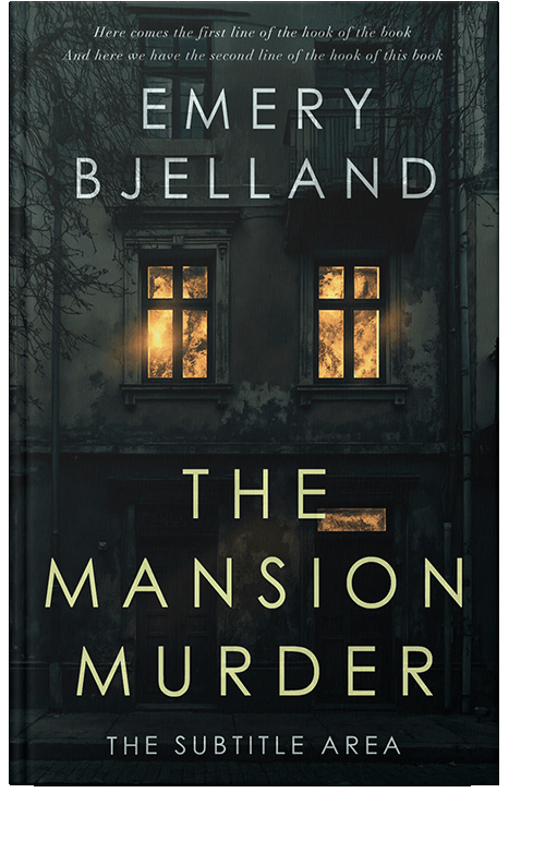 Front view of Premade Mystery & Thriller & Suspense Book Cover - Aztec