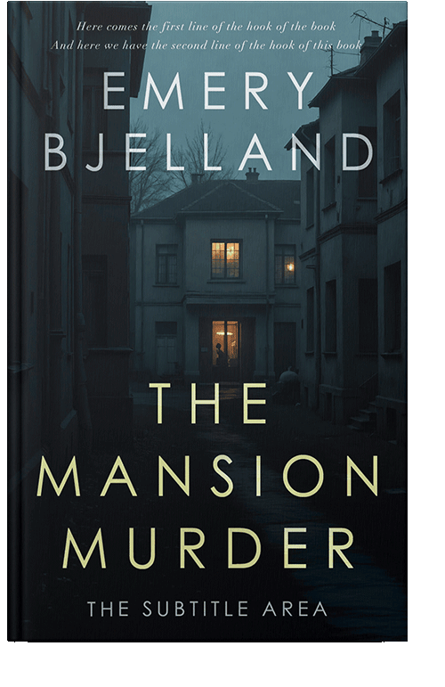 Front view of Premade Mystery & Thriller & Suspense Book Cover - Aztec