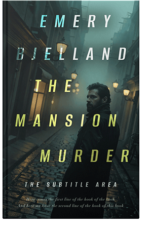 Pre Made Book Cover Aztec