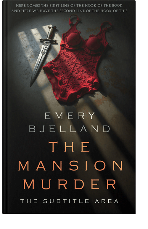 Front view of Premade Mystery & Thriller & Suspense Book Cover - Rangoon Green