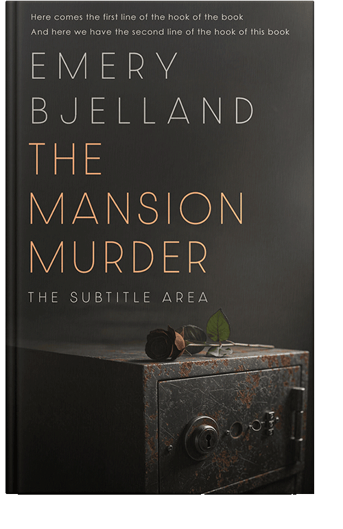 Front view of Premade Mystery & Thriller & Suspense Book Cover - Rangitoto