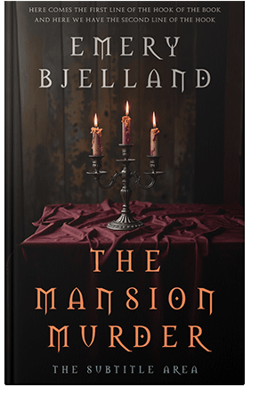 Pre Made Book Cover Night Rider