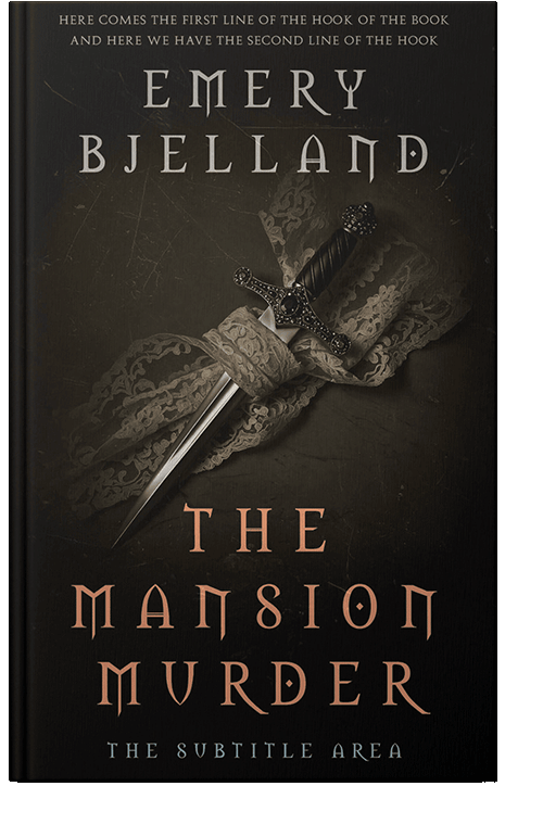 Front view of Premade Mystery & Thriller & Suspense Book Cover - Eternity