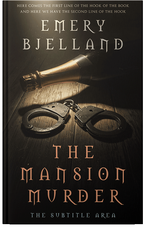 Front view of Premade Mystery & Thriller & Suspense Book Cover - Eternity