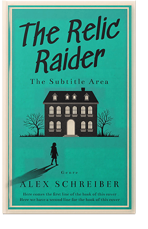 Premade Book Cover Mountain Meadow