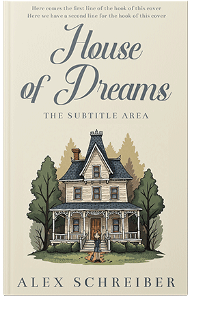 Pre Made Book Cover Merino