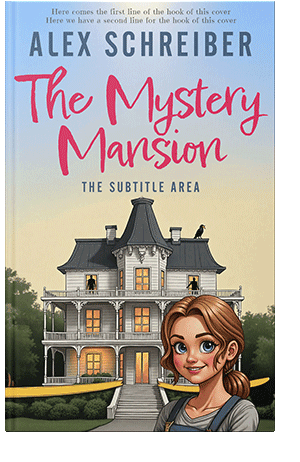 Premade Book Cover Celeste