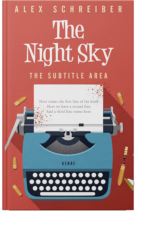 Front view of Premade Mystery & Thriller & Suspense Book Cover - Crail