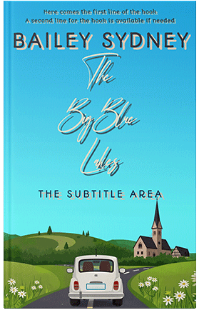 Pre Made Book Cover Picton Blue