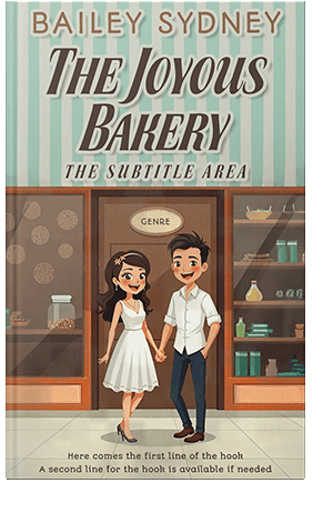 Pre Made Book Cover Foggy Gray