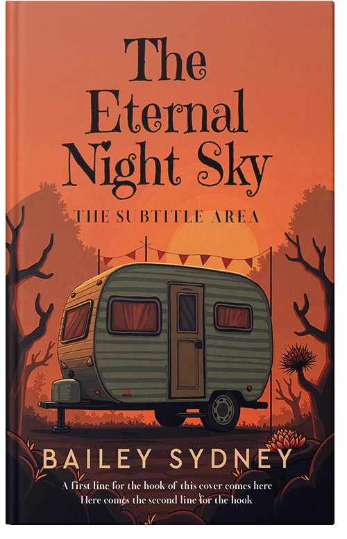 Front view of Premade Mystery & Thriller & Suspense Book Cover - Tuscany