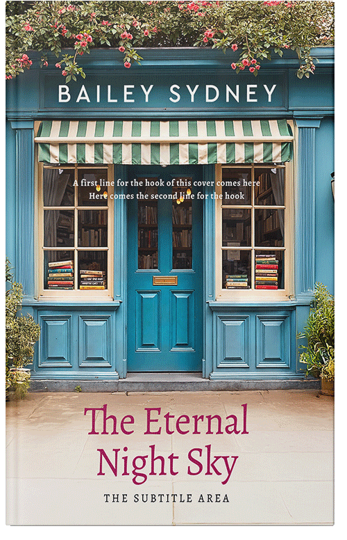 Front view of Premade Literary Fiction Book Cover - Bone