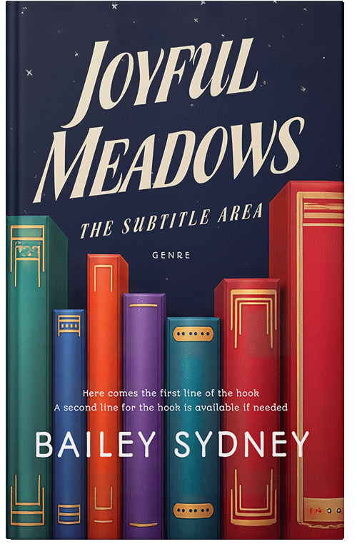 Front view of Premade Literary Fiction Book Cover - Mirage