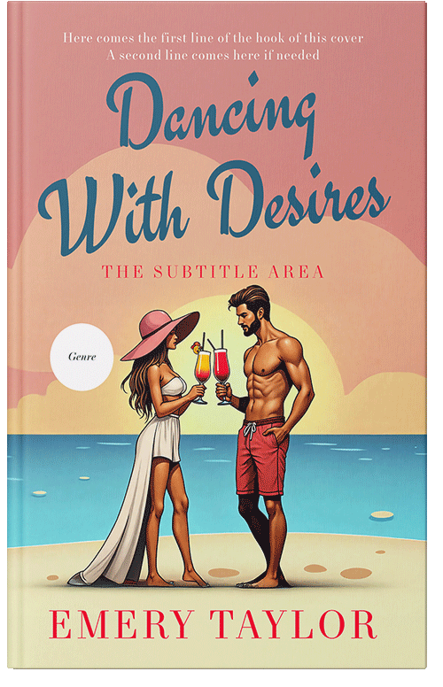 Front view of Premade Romance Book Cover - Calico