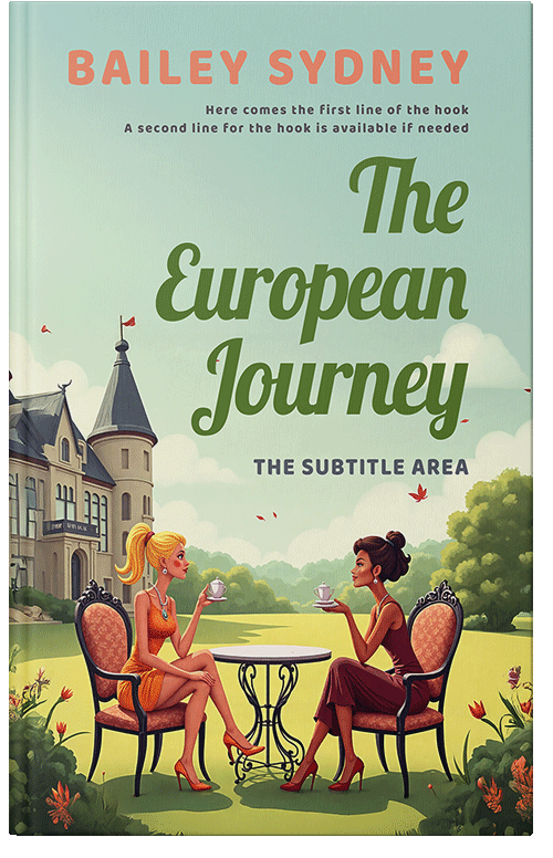 Front view of Premade Chick Lit Book Cover - Sprout