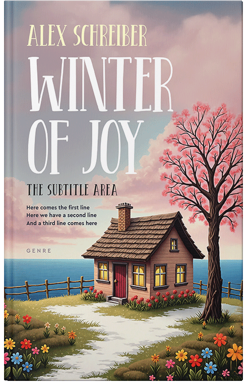 Front view of Premade Fantasy Book Cover - Cold Turkey