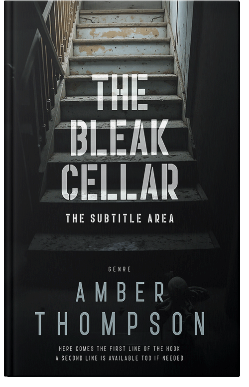 Front view of Premade Mystery & Thriller & Suspense Book Cover - Edward