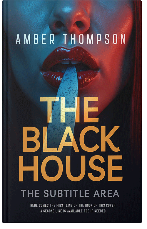 Front view of Premade Mystery & Thriller & Suspense Book Cover - Tussock