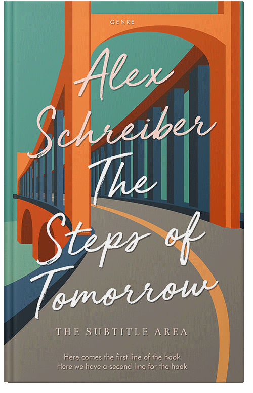 Front view of Premade Literary Fiction Book Cover - Bitter