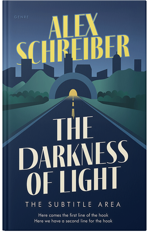 Front view of Premade Mystery & Thriller & Suspense Book Cover - Elephant