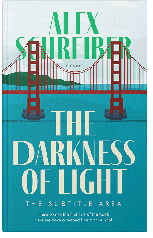 Front view of Premade Literary Fiction Book Cover - Niagara