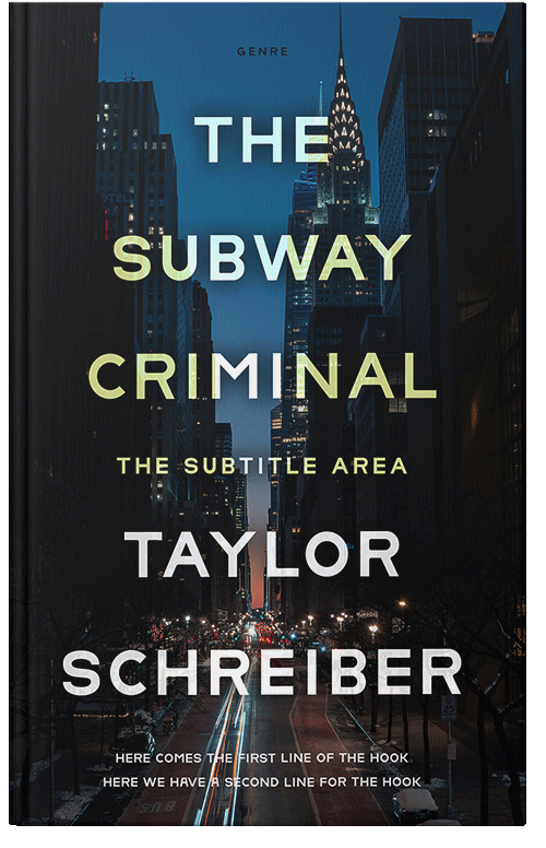 Front view of Premade Mystery & Thriller & Suspense Book Cover - Bunker