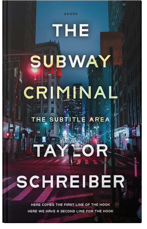 Front view of Premade Mystery & Thriller & Suspense Book Cover - Mirage