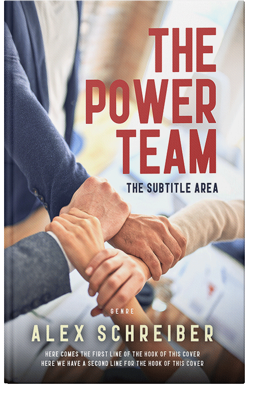 Front view of Premade Business Book Cover - Pearl Bush