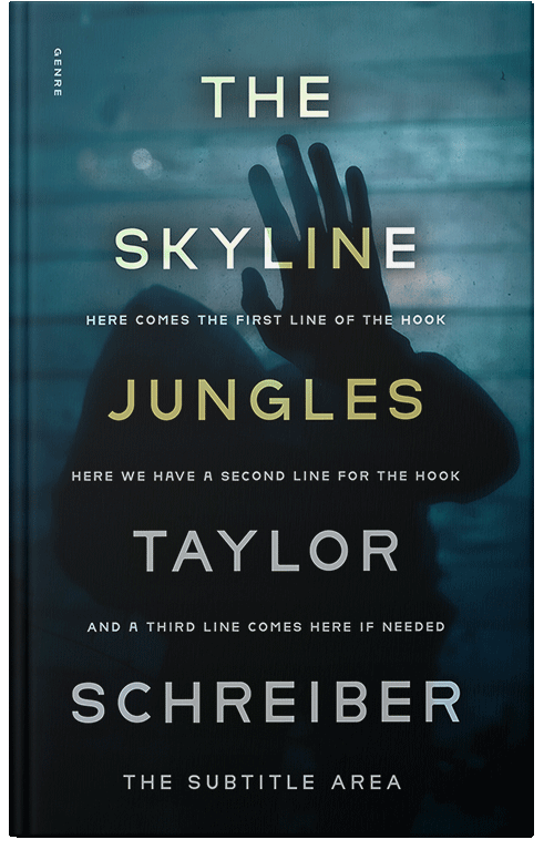 Front view of Premade Mystery & Thriller & Suspense Book Cover - Firefly