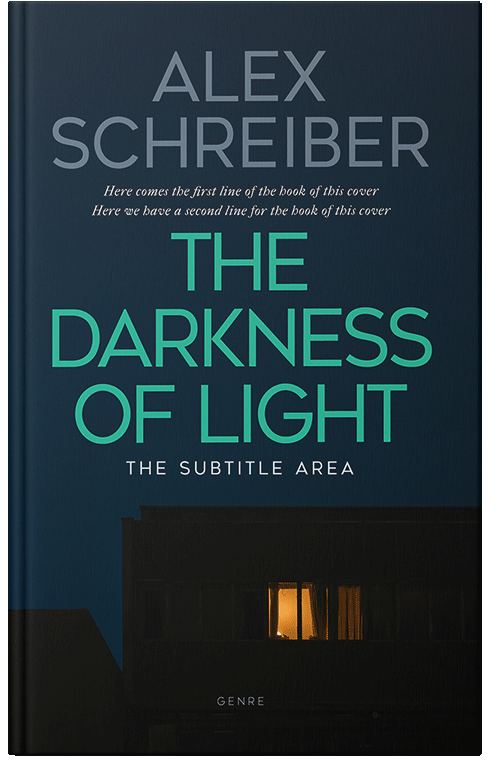 Front view of Premade Mystery & Thriller & Suspense Book Cover - Firefly