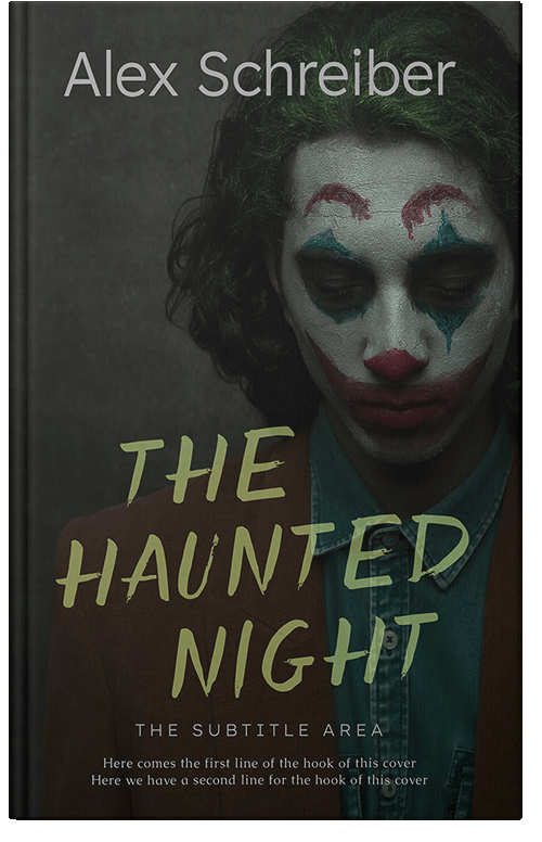 Front view of Premade Mystery & Thriller & Suspense Book Cover - Rangoon Green