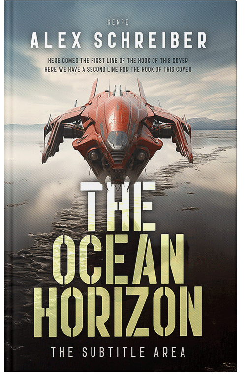 Front view of Premade Science Fiction Book Cover - Bone