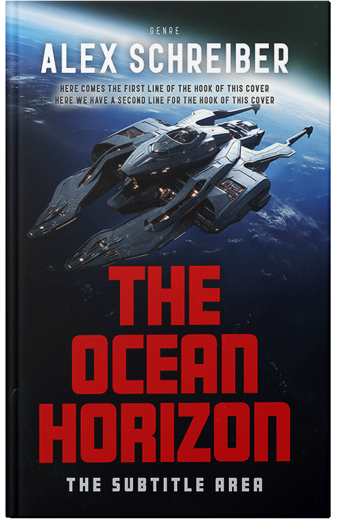 Front view of Premade Science Fiction Book Cover - Vulcan