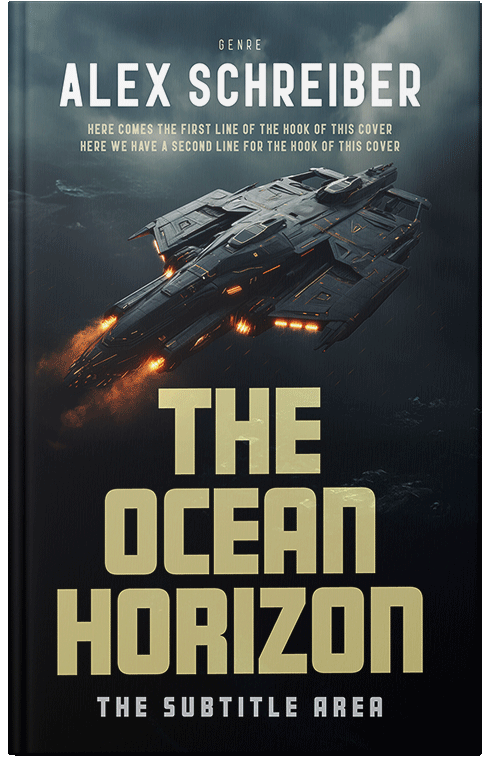 Front view of Premade Science Fiction Book Cover - Yuma