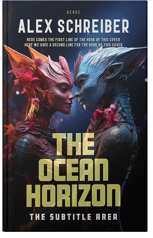 Front view of Premade Science Fiction Book Cover - Sorrell Brown