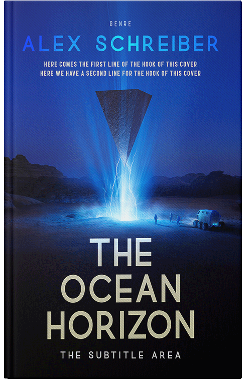 Front view of Premade Mystery & Thriller & Suspense Book Cover - Torea Bay