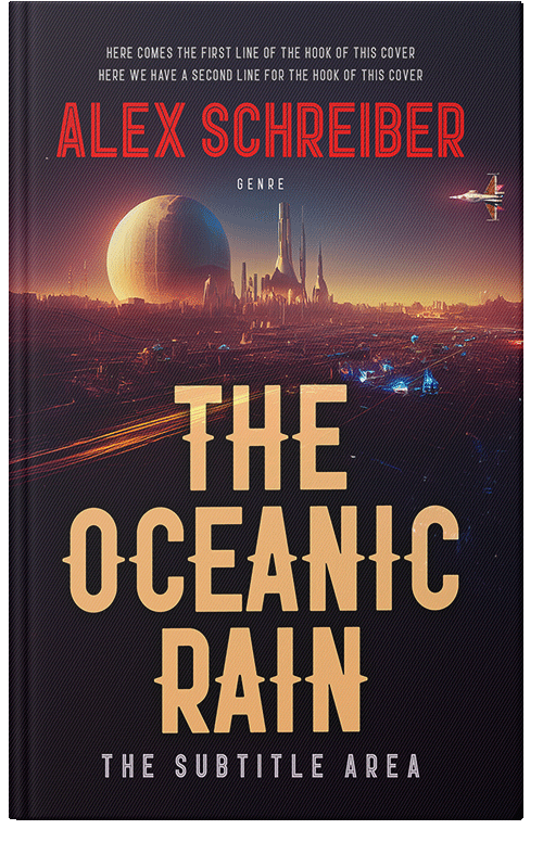 Front view of Premade Science Fiction Book Cover - Copperfield