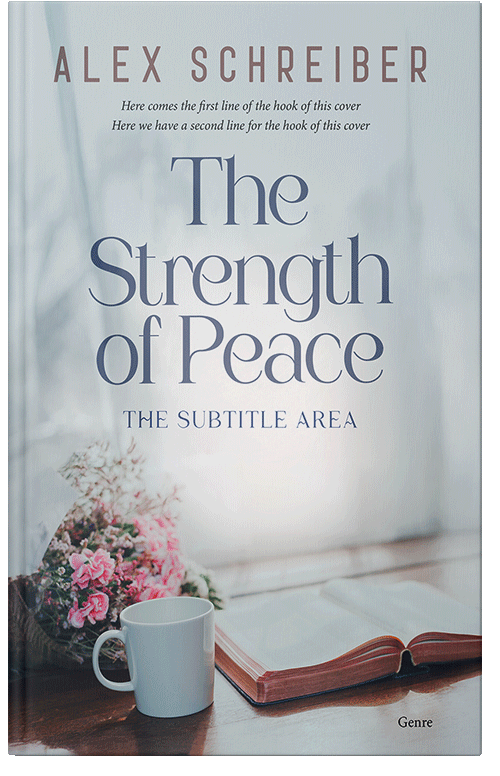 Front view of Premade Literary Fiction Book Cover - Iron