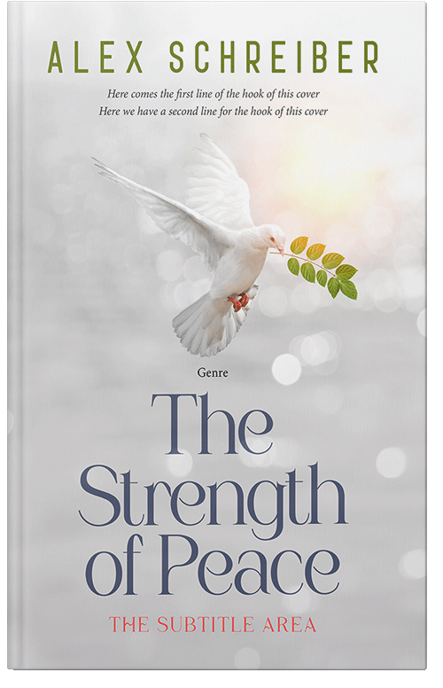 Front view of Premade Religion & Spirituality Book Cover - Alto