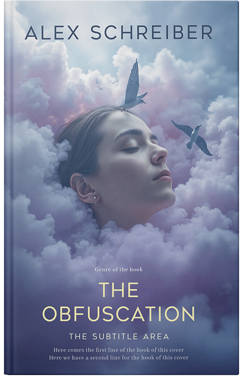 Front view of Premade Fantasy Book Cover - Lynch