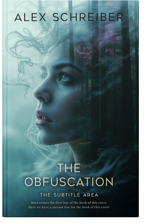 Front view of Premade Mystery & Thriller & Suspense Book Cover - Gable Green