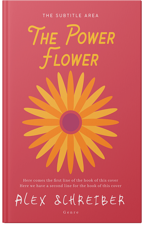 Front view of Premade Surreal Book Cover - Mandy