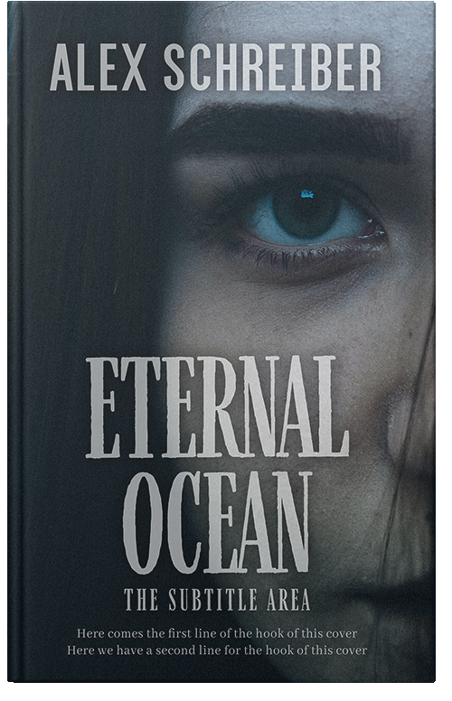 Front view of Premade Mystery & Thriller & Suspense Book Cover - Ebony Clay