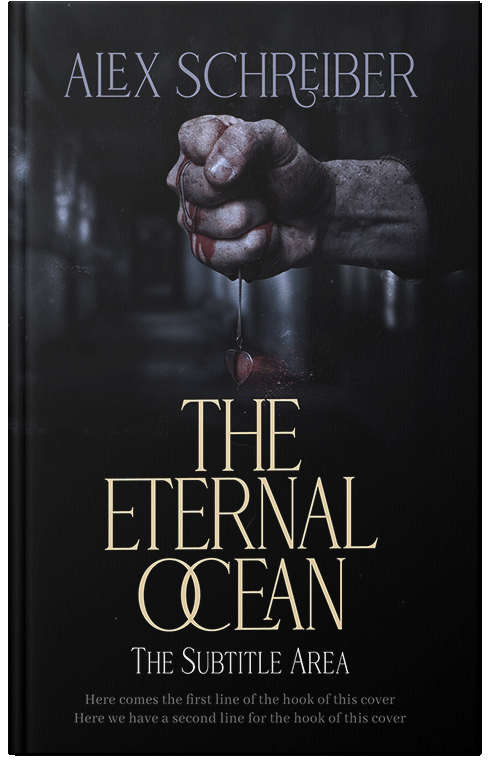 Front view of Premade Mystery & Thriller & Suspense Book Cover - Woodsmoke