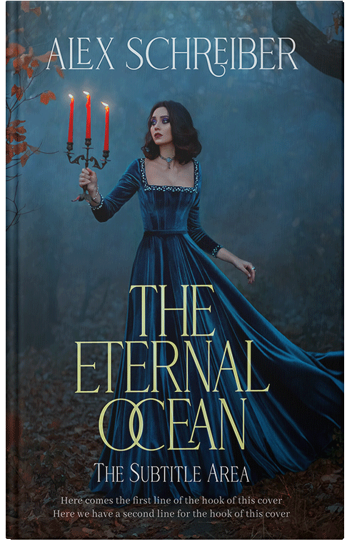 Front view of Premade Fantasy Book Cover - Big Stone