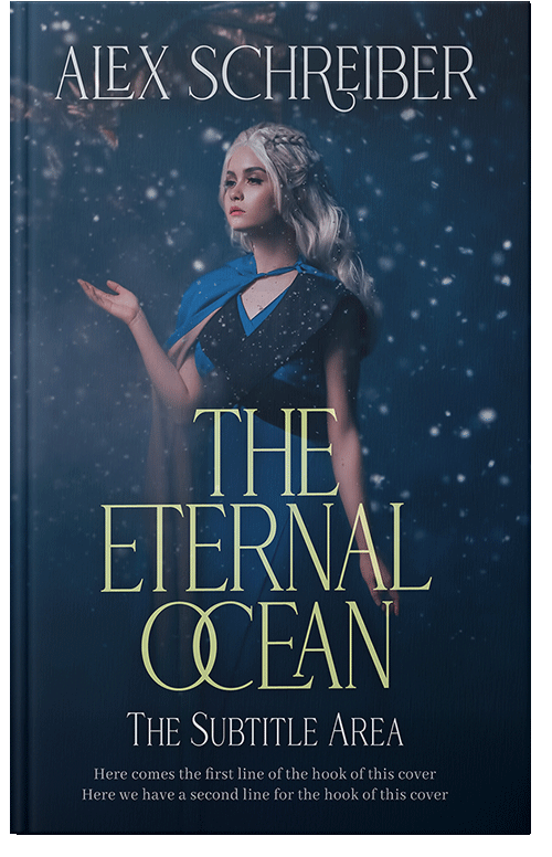 Front view of Premade Fantasy Book Cover - Elephant