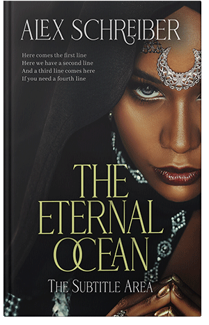 Premade Book Cover Teak - ID 33607