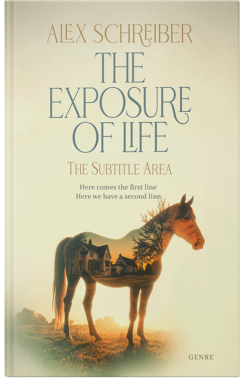 Front view of Premade Surreal Book Cover - Aths Special