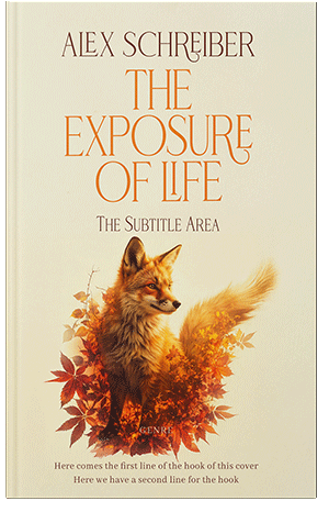 Premade Book Cover Wheatfield